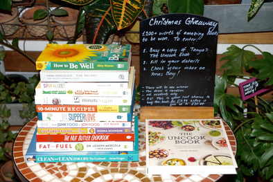 Get The Uncook Book personalised and signed + Win a £200 cookbook bundle